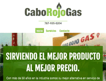 Tablet Screenshot of caborojogas.com